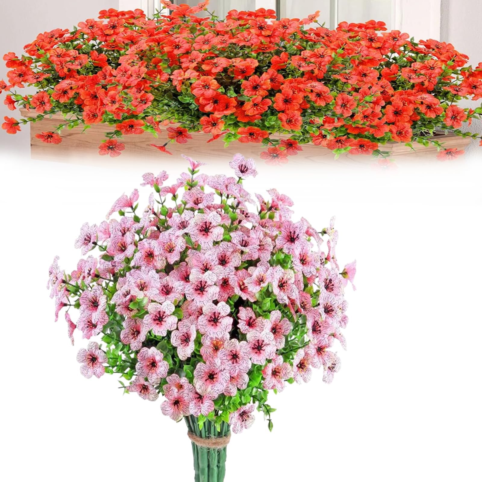 Amazon.com: Yueliang Artificial Flowers, UV Resistant Lifelike